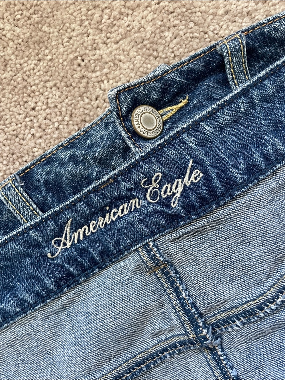 BRAND NEW💙 AE Denim Mini Skirt - Picture 11 of 14